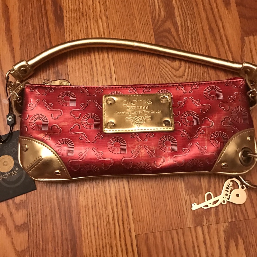 Red & Gold Handbag